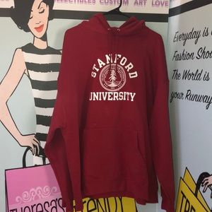 Stanford Red hooded sweatshirt size 3XL